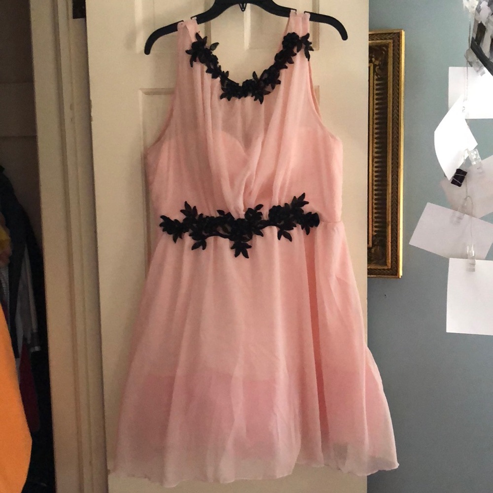 Pink dress